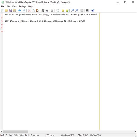 Notepad3 for Windows